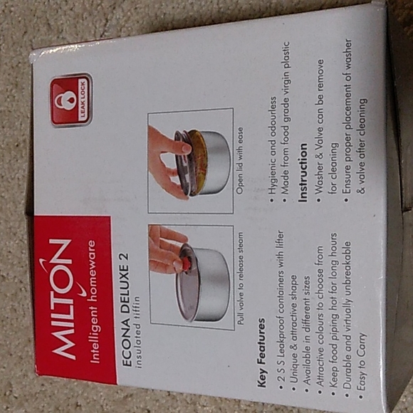 Milton insulated tiffin - Picture 2 of 2